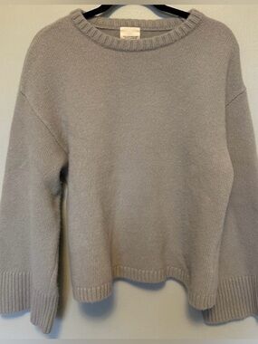 H&M Wool Cashmere Sweater Taupe